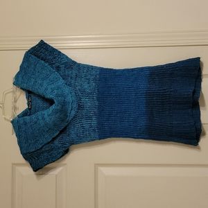 🟫🟫 Women’s Tunic Length Soft knit short sleeve sweater (size S)